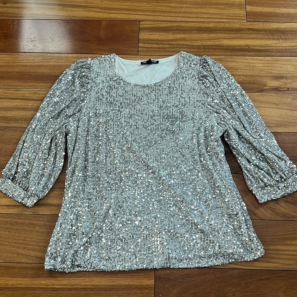 Cable&Gauge Women Sequin Pants Size US 14-16